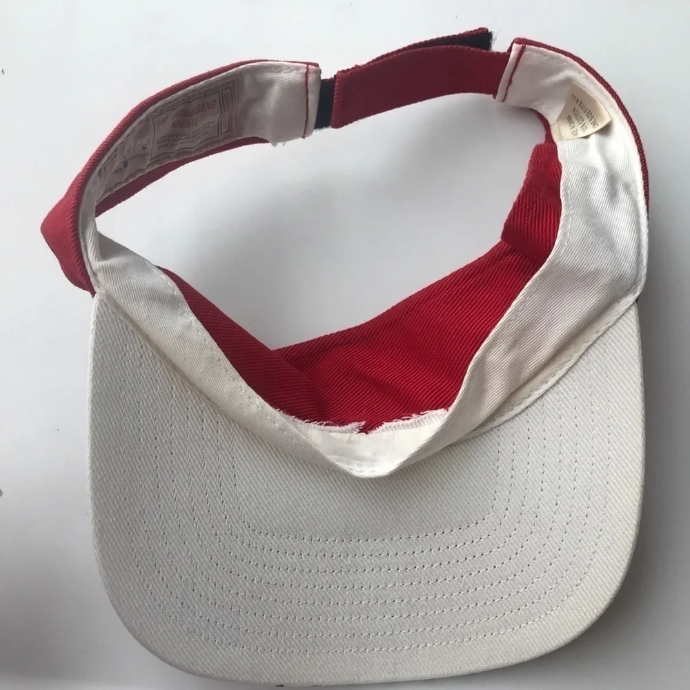 3/$15 Twins enterprise x MLB Los Angeles angels red visor